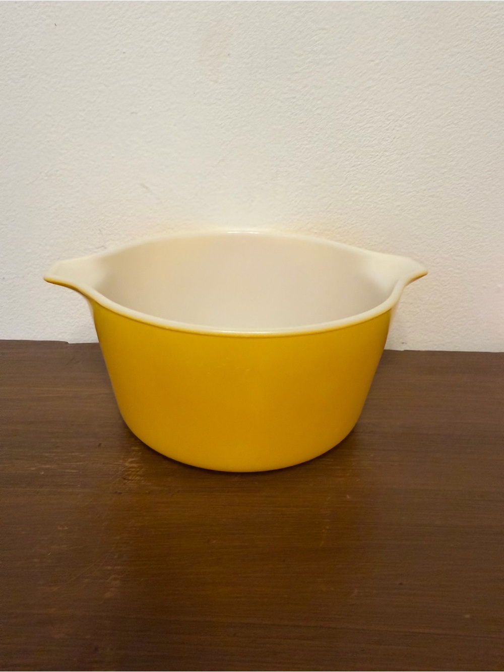 Pyrex Yellow Mixing Bowl